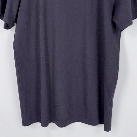 American Giant Men's Vintage Crew Short Sleeve Tee Medium Deep Gray - Picture 5 of 16